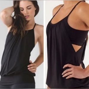 Black Lululemon tank top